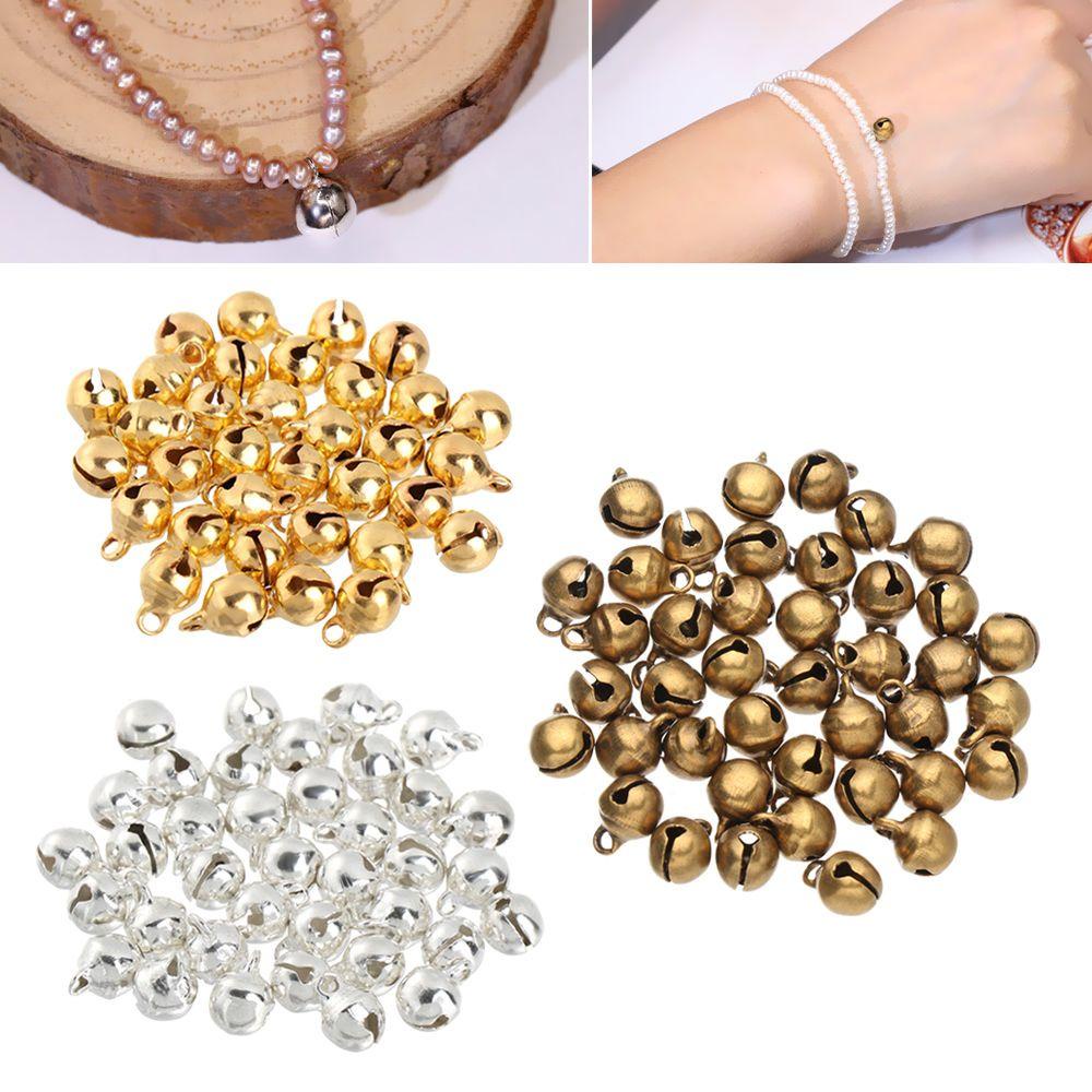 Set 50 Chuông Nhỏ Nhiều Màu Trang Trí Búp Bê