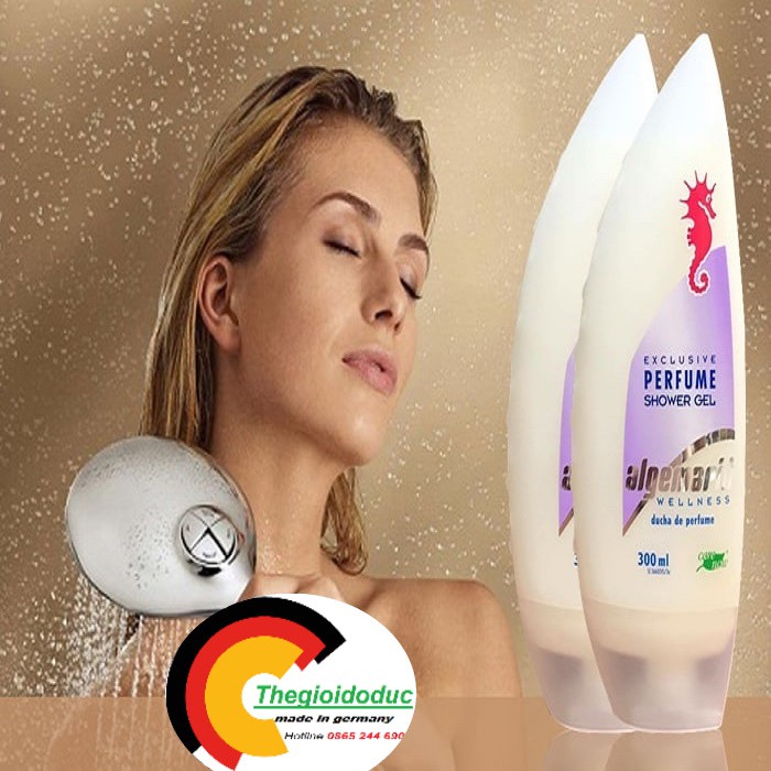 (CHÍNH HÃNG) Sữa Tắm Cá Ngựa Algemarin của Đức Chai 300ml, hương nước hoa lưu đến 12h, | BigBuy360 - bigbuy360.vn
