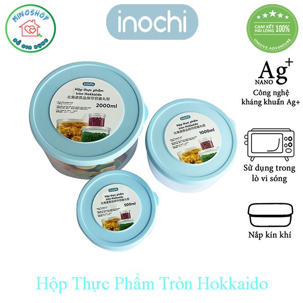 [5 Size] Hộp Đựng Thực Phẩm Dạng Tròn Hokkaido, Hộp Bảo Quản Thức Ăn Tiện Lợi Cho Gia Đình | BigBuy360 - bigbuy360.vn