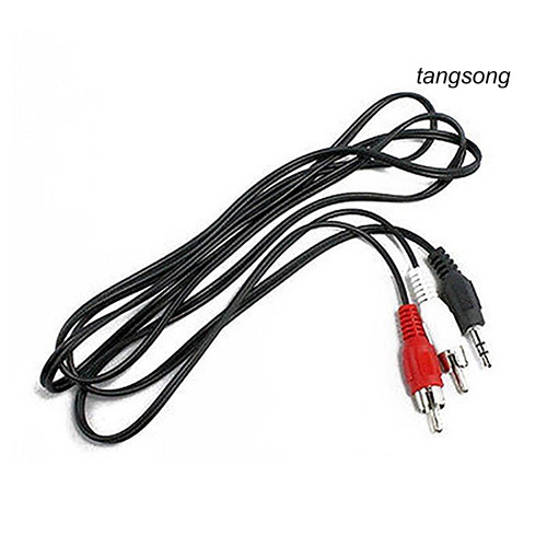 Cáp Chuyển Đổi Âm Thanh Từ Giắc Cắm 3.5mm Sang 2 Rca Chuyên Dụng