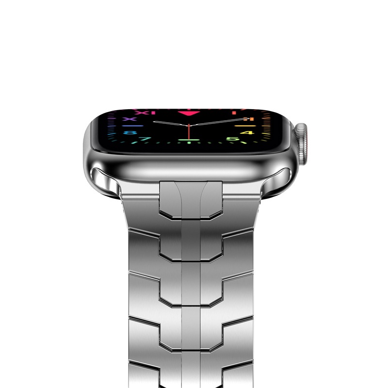 Dây Đeo Inox Cho Đồng Hồ Thông Minh iwatch Series SE / 6 / 5 / 4 / 3 / 2 38mm 42mm 7 41mm 45mm