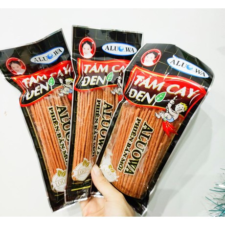 Tăm đen siêu cay, Bim bim tăm đen hàng Việt Nam ăn vặt siêu mê