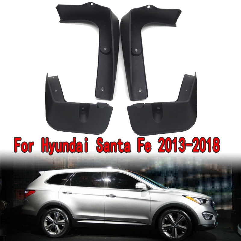 FENDER 1 Bộ Miếng Chắn Bùn Cho Hyundai Santa Fe 2013 2014 2015 2016-2018
