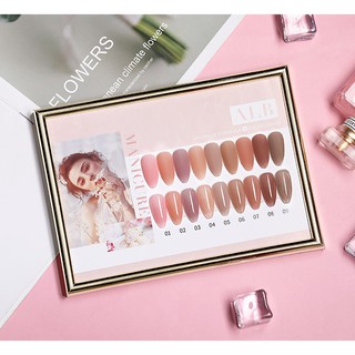 Sơn gel AS red - thạch nude ALB