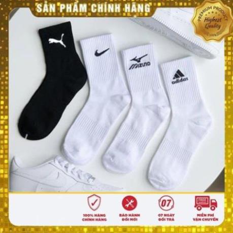 Tất/vớ Dệt Kim Nike, Cổ Cao Nam Nữ, Thể thao, Bóng đá, Tennis,Thời trang, Golf, Adidas, Mizuno, Jordan, Drew, Champion.