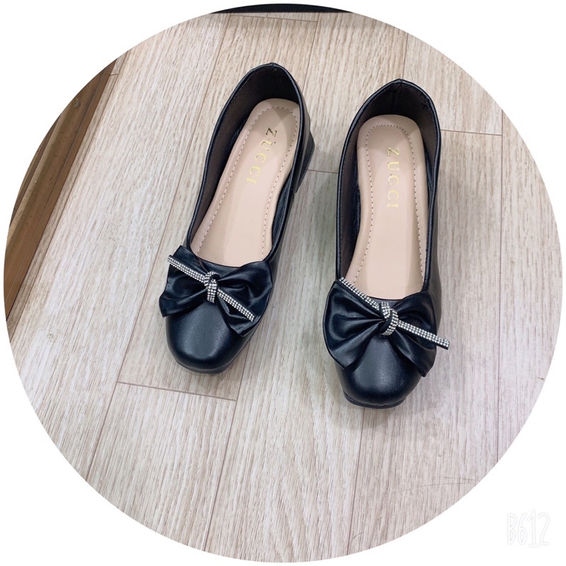 giây mũi vuông phối nơ gót 4 p siêu xinh siêu sang chảnh !!