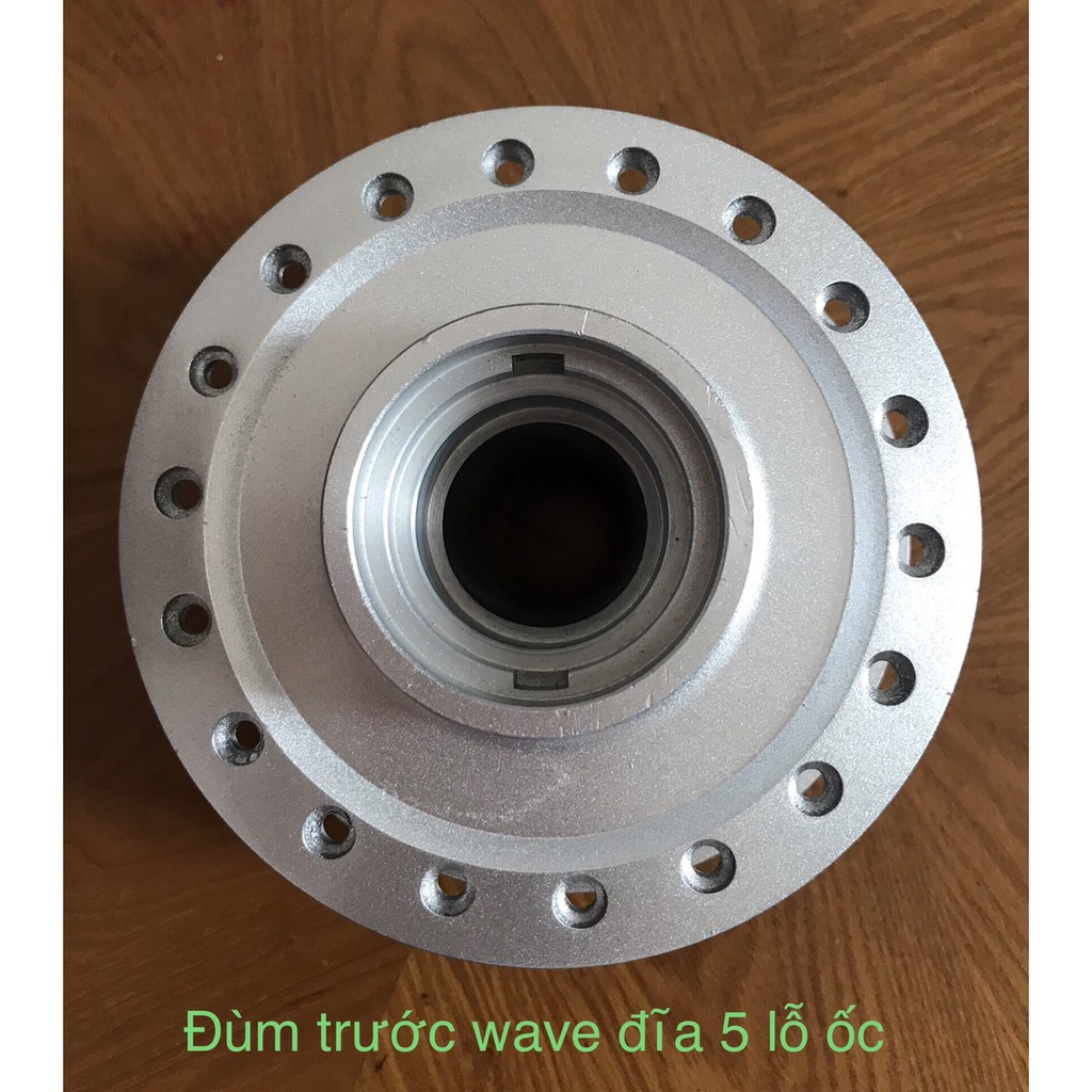 ĐÙM TRƯỚC WAVE ĐĨA 5 LỖ