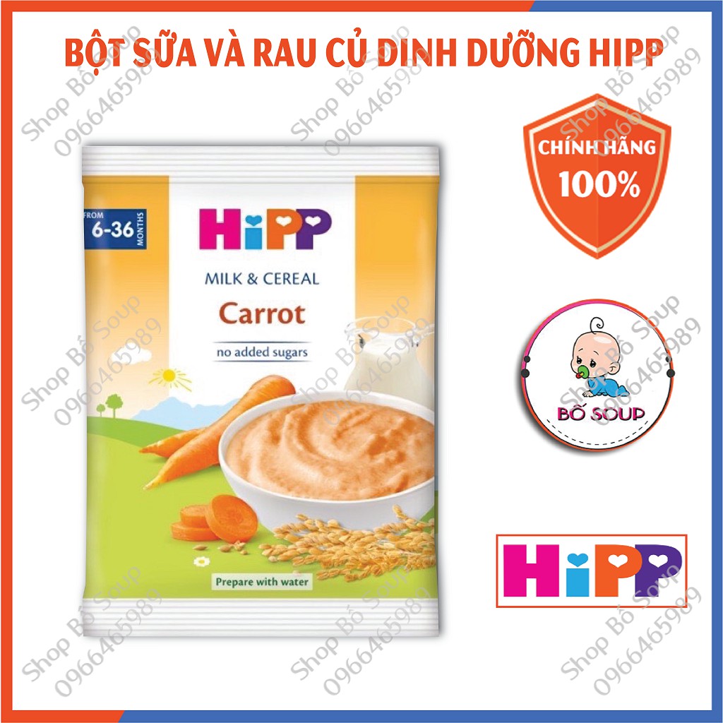 Bột Sữa Và Rau Củ Dinh Dưỡng HIPP