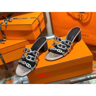 L69-5 Hermes dép cao 5cm siêu cấp