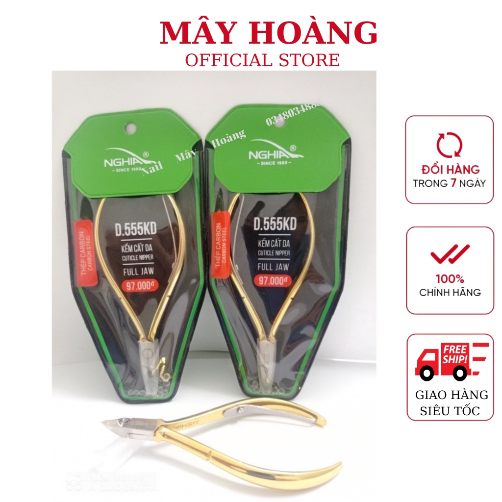 Kềm nghĩa cắt da D555, kìm nghĩa nhặt da D555
