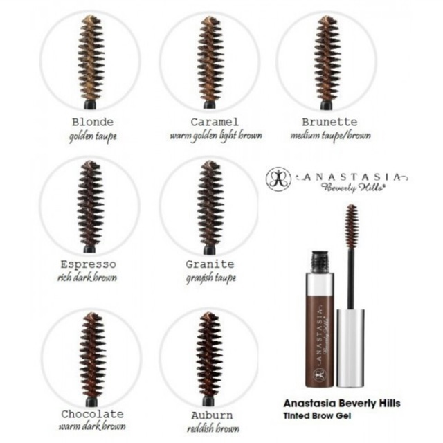 Anastasia - Gel chải định hình lông mày - Anastasia Beverly Hills Tinted Brow Gel 9g