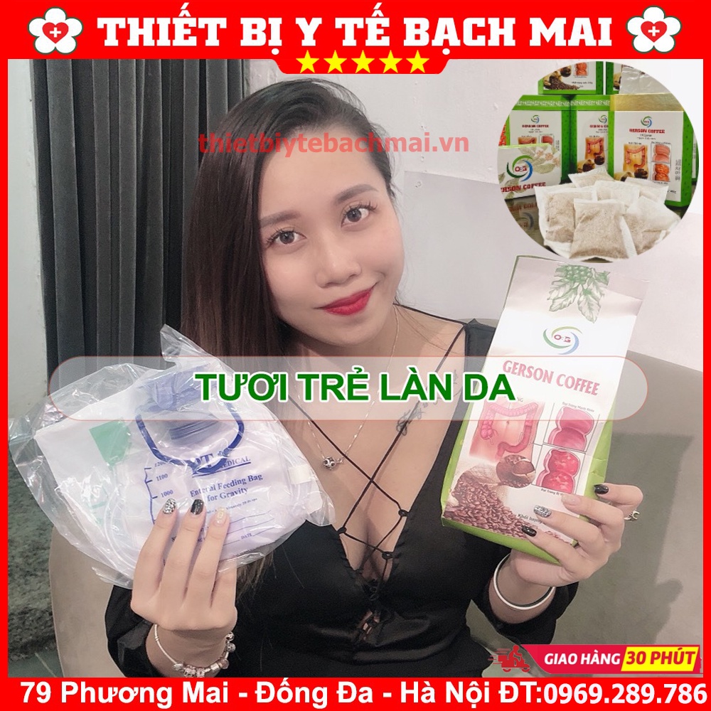 Cà Phê Thải Độc Đại Tràng - 100% Hữu Cơ - Hàng Chính Hãng GERSON