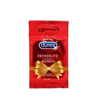 [QUÀ TẶNG KHÔNG BÁN] BAO CAO SU DUREX FETHERLITE 1 BAO