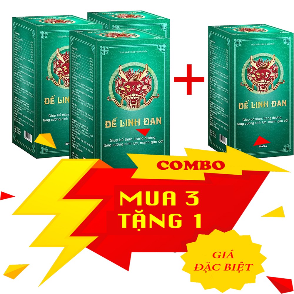 Đế Linh Đan_COMBO Mua 3 tặng 2