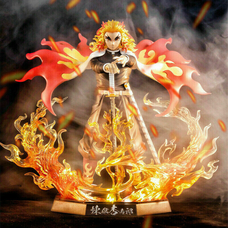 Demon Slayer Rengoku Kyoujurou Anime Hình 20cm PVC Đồ Chơi Mô Hình Mới Trong Hộp