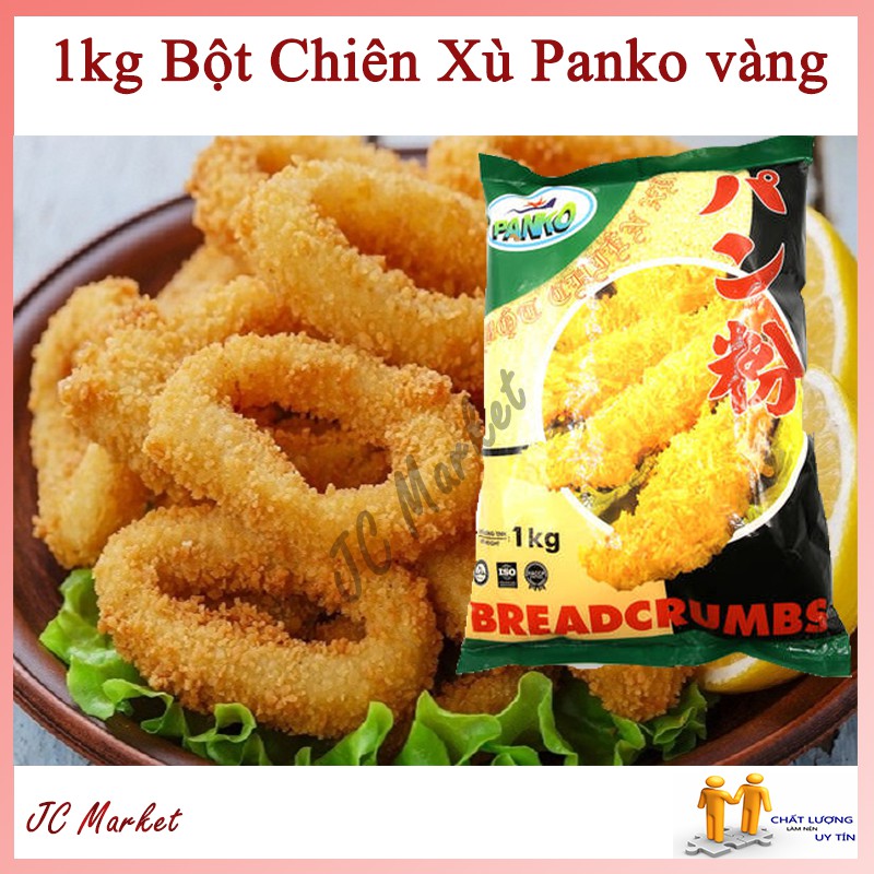 1kg Bột Chiên Xù Panko vàng (tôm chiên xù)