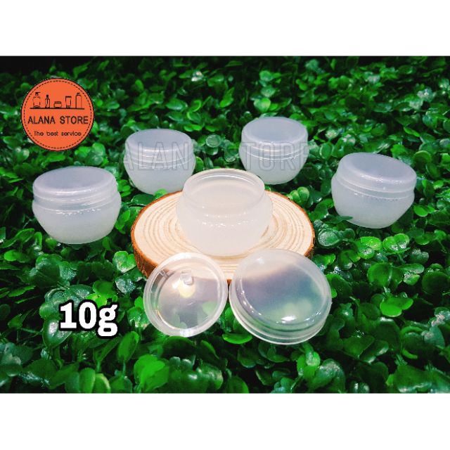 Hũ nhựa trắng 10g