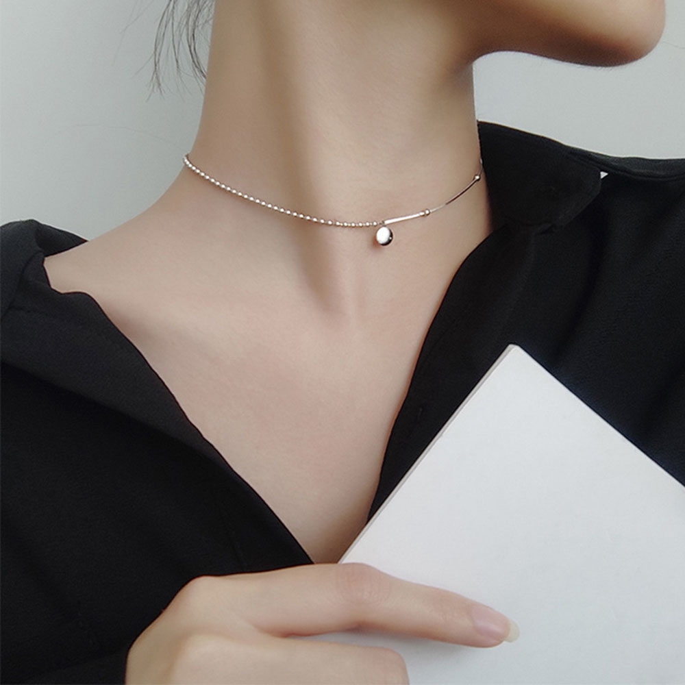 Dây Chuyền Mặt Chữ May Mắn