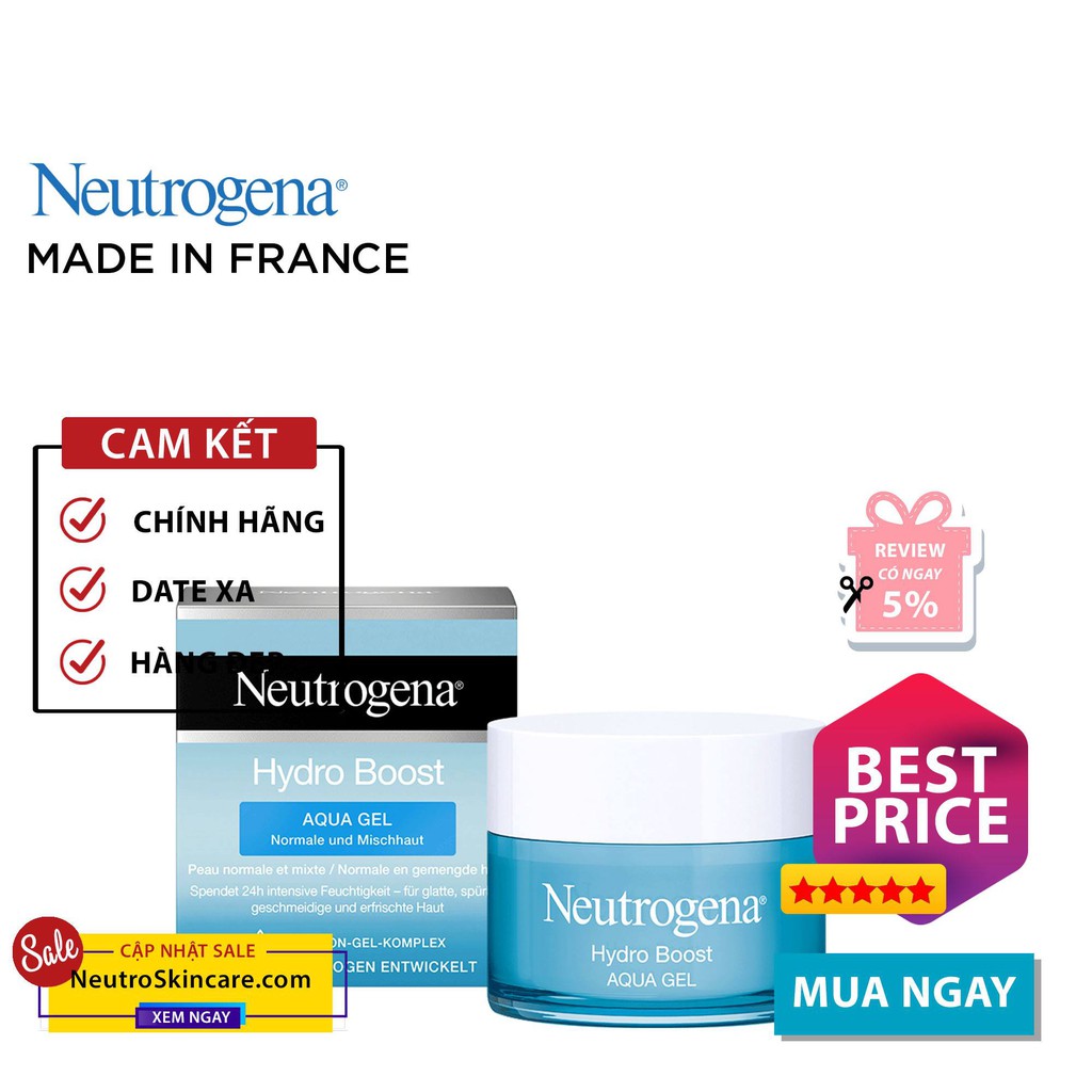 Kem dưỡng cấp nước Neutrogena Hydro Boost Aqua Gel