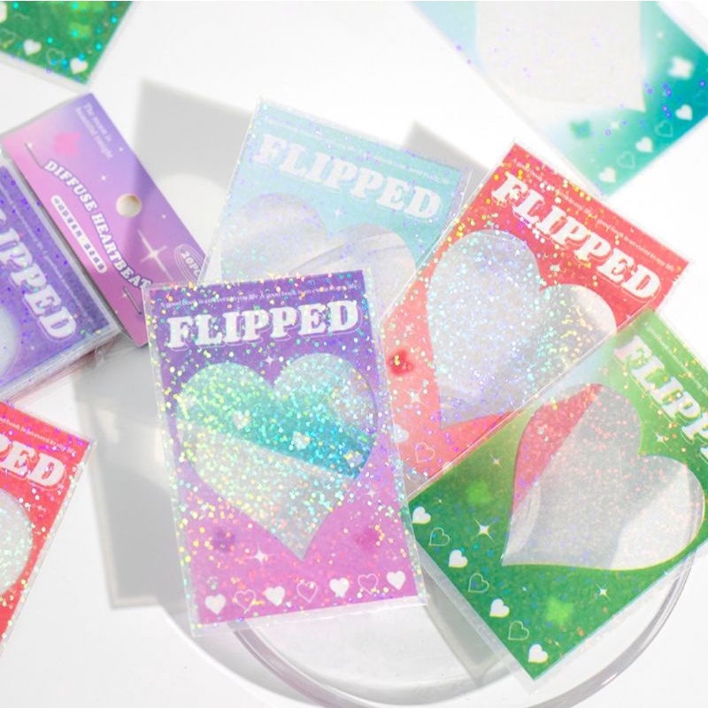 Sleeve hologram họa tiết đựng card bo góc, thẻ hình thần tượng