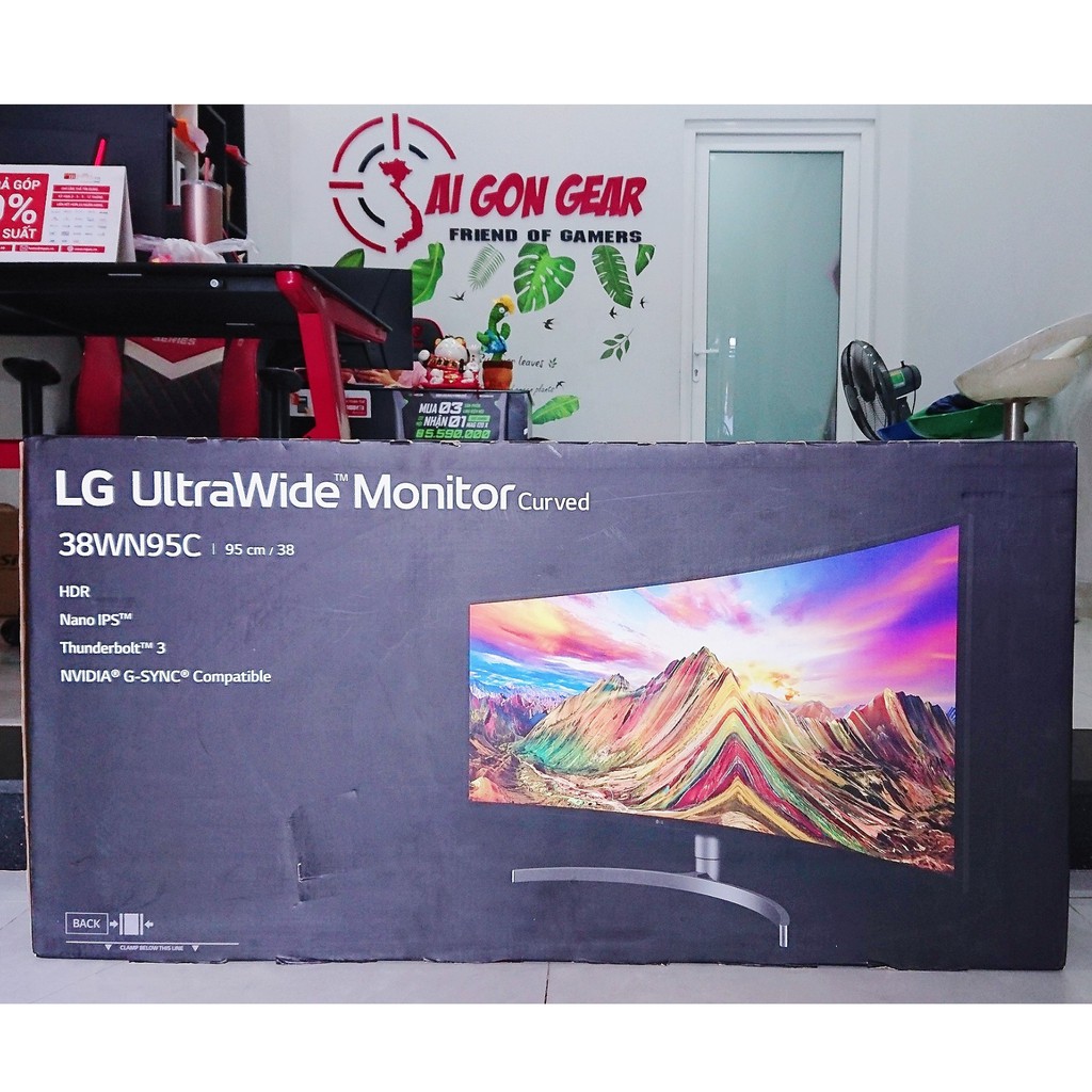 Màn hình Cong LG 38WN95C W ( Tặng Kèm Lót Chuột RGB ) | BigBuy360 - bigbuy360.vn