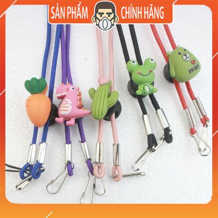 Dây đeo khẩu trang Hàn Quốc hình thú cho bé, chống rơi khẩu trang