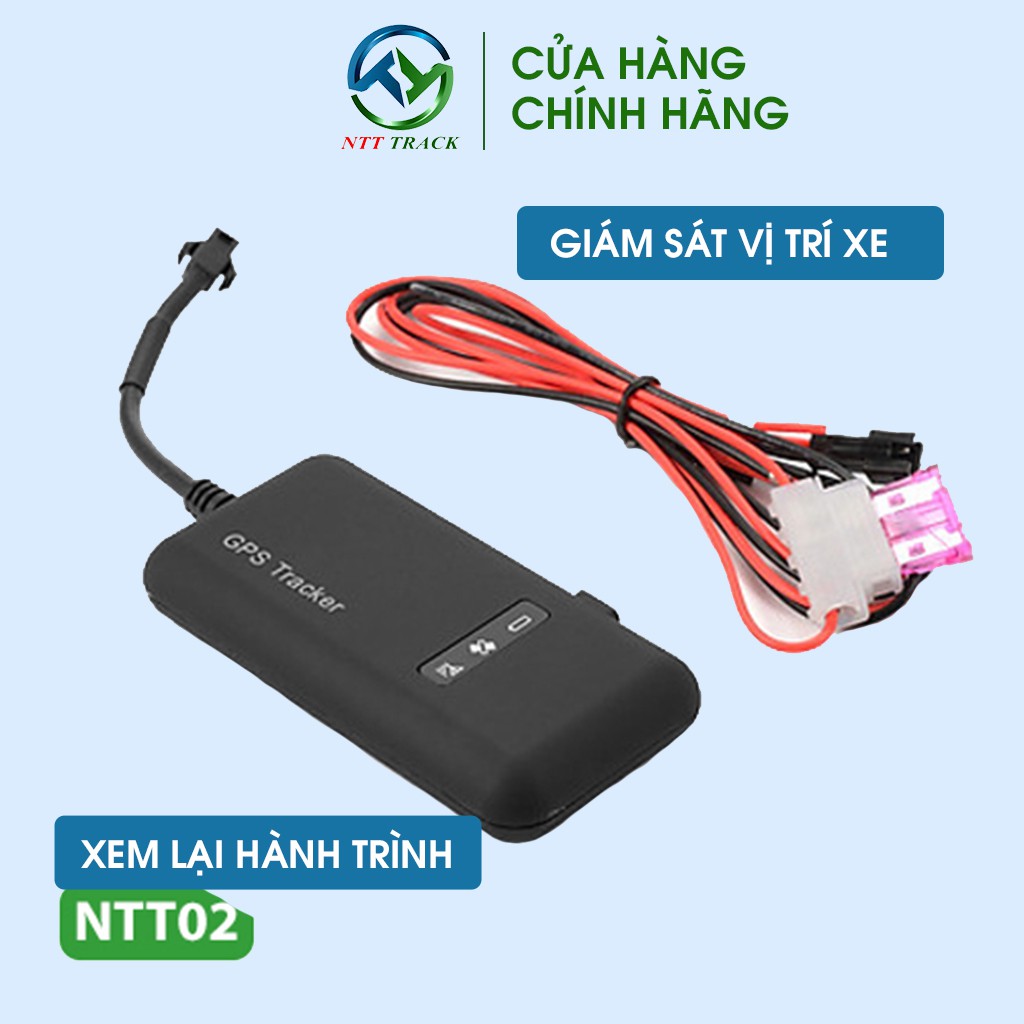 Định vị GPS xe máy ô tô chính hãng NTT Track LIKA bảo hành 06 tháng NTT02