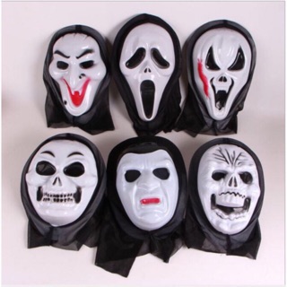 Mặt nạ nhựa hoá trang halloween