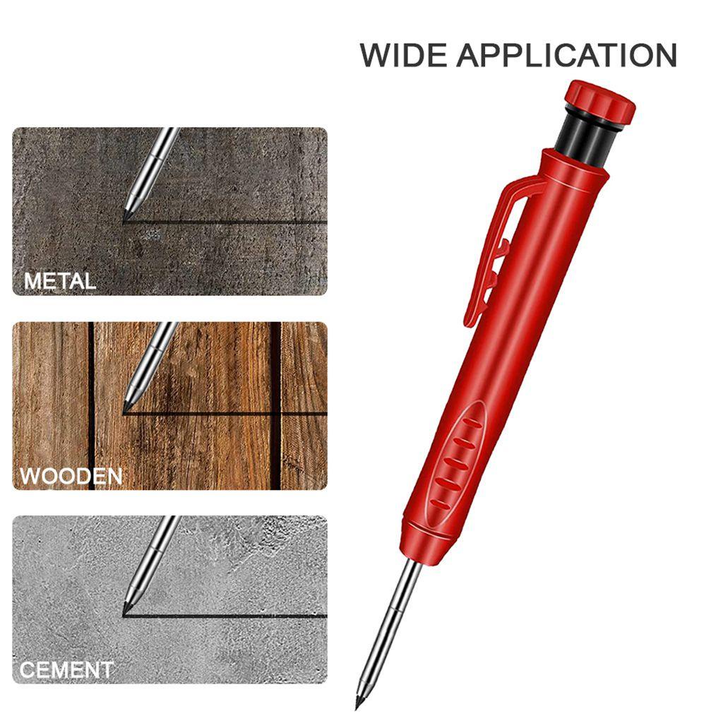 Set Bút Chì Bấm Mực ABS Di Động Nhiều Màu Sắc