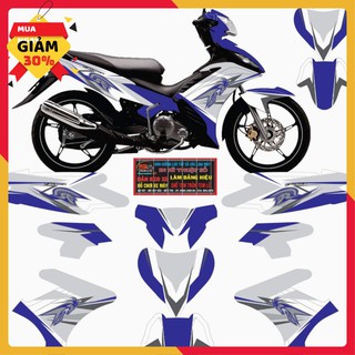 Tem Trùm 3 Lớp Ex 135 💖FREESHIP💖 Tem Xe Exciter 135 Mã T55