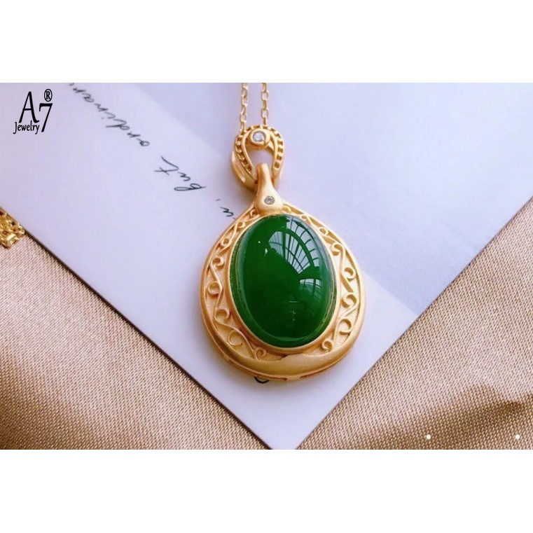 Vòng cổ Bạc Sterling A7 S925 Mặt Hình Trứng Chiên Chống Dị Ứng Màu Vàng Đồng Không Phai Màu Làm Quà Tặng Cho Mẹ