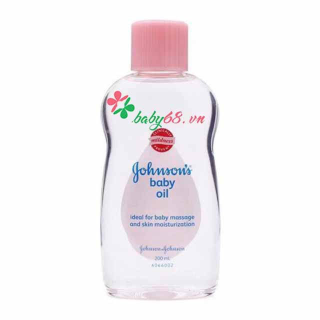 Dầu massage dưỡng ẩm Johnson's Baby Oil 50ml & 200ml