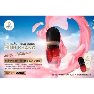Tinh dầu thảo dược Minh Khang - Hết Ho, Lon đờm, sổ mũi