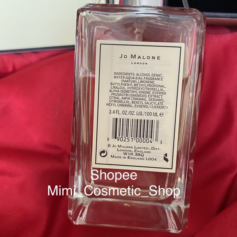 Nước hoa Jo Malone London Lime Basil & Mandarin Cologne