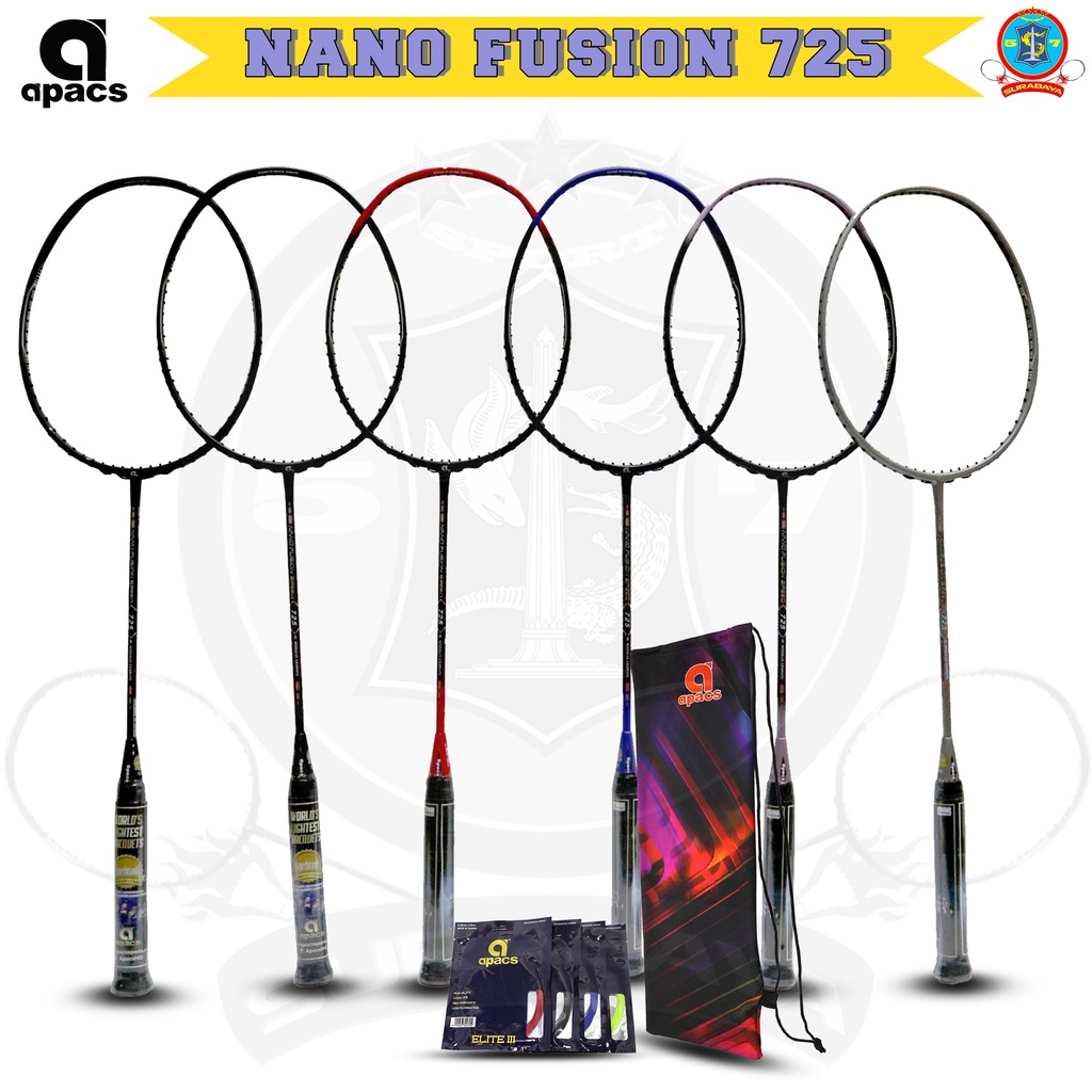 Vợt Cầu Lông Apacs Nano Fusion Speed 725 Kèm Túi Đựng Chất Lượng Cao