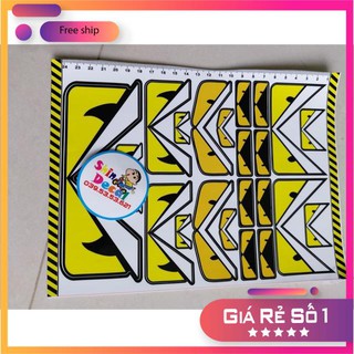 Tem LOGO STICKER mắt fendi đủ loại