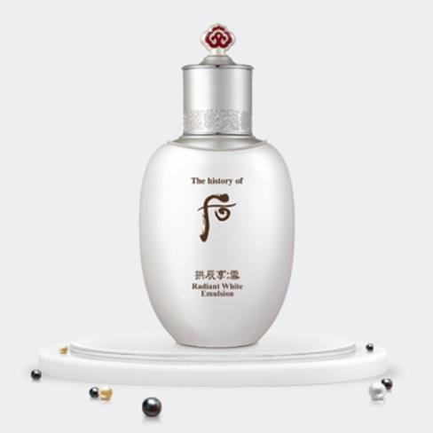 Sữa dưỡng Whoo Radiant White Emulsion 110ml - Hàng công ty có tem chính hãng