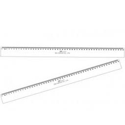 THƯỚC KẺ MICA 50CM DELI 6250, THƯỚC KỸ THUẬT, DÀNH CHO GIÁO VIÊN, THỢ MAY, THỢ MỘC, KỸ SƯ