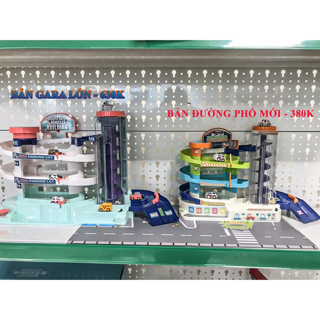 [Mã LIFETOYS1 giảm 30K đơn 99K] Đồ chơi Có Nhạc Garage đỗ xe Ô TÔ dành cho đường Xe Chạy Tự Động