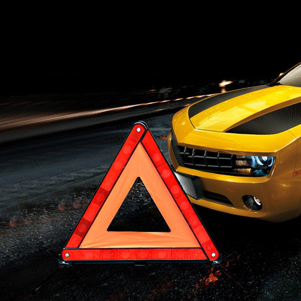 1 Biển Cảnh Báo Khẩn Cấp Hình Tam Giác Màu Đỏ Phong Cách Châu Âu