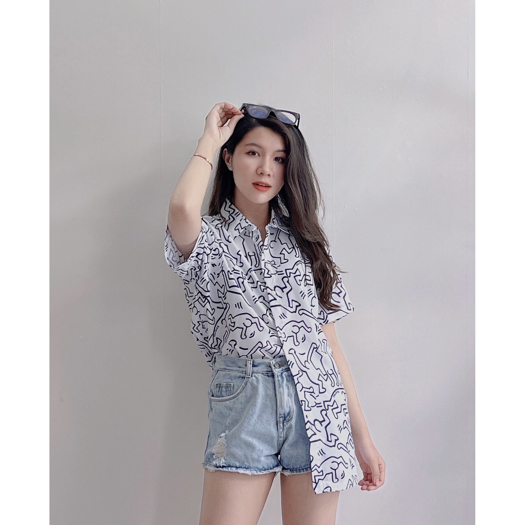 Áo sơ mi nam vải lụa cao cấp hot trend họa tiết pop art  - SMTM133 (ảnh thật) | BigBuy360 - bigbuy360.vn