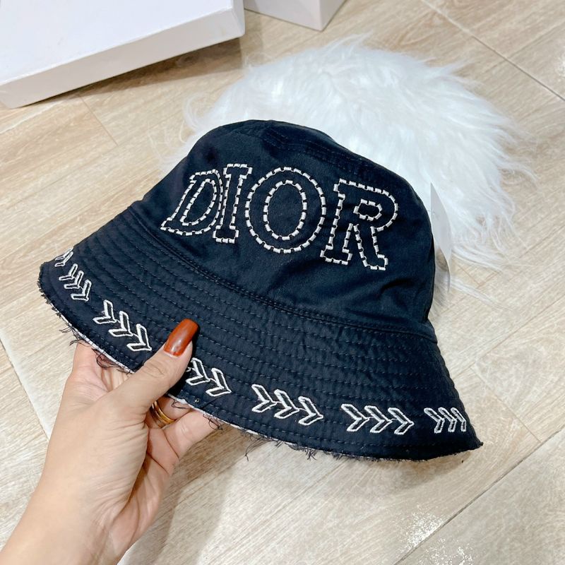 (NEW2022) Nón vành tròn, mũ bucket thời trang DIOR mạc tưa Hai Lớp vải Kaki mịn siêu đẹp (Ảnh thật)