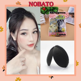 Bộ 2 miếng làm phồng tóc tròn Nobato tạo kiểu cổ trang KT24