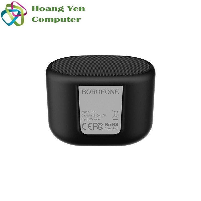 Loa Bluetooth Mini Borofone BP4 Pin Trâu 1800mAh - BH 12 Tháng Chính Hãng.