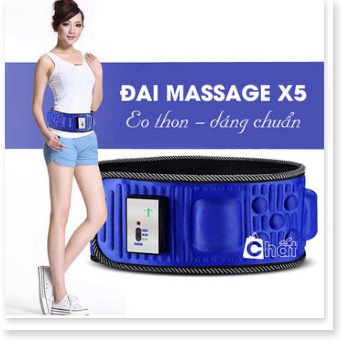 Đai massage tập cơ bụng, giảm mỡ x5 (Giá siêu rẻ)