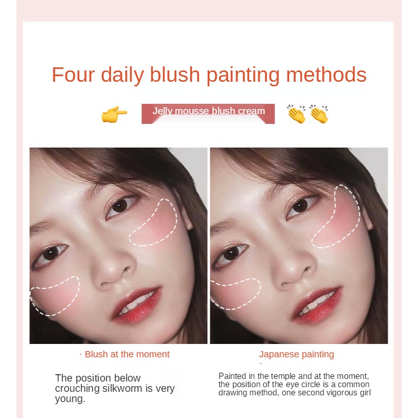 (Hàng Mới Về) Phấn Má Hồng Dạng Gel Mềm Mịn Trang Điểm Cho Nữ | BigBuy360 - bigbuy360.vn