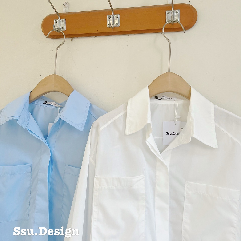 Áo sơ mi croptop dáng ngắn phối dây thắt lưng thời trang HERA