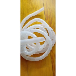 1 cuộn (rất dài) dây xoắn ruột gà, bọc dây điện phi 4/6/8/10/16/20/25/30mm quấn dây điện