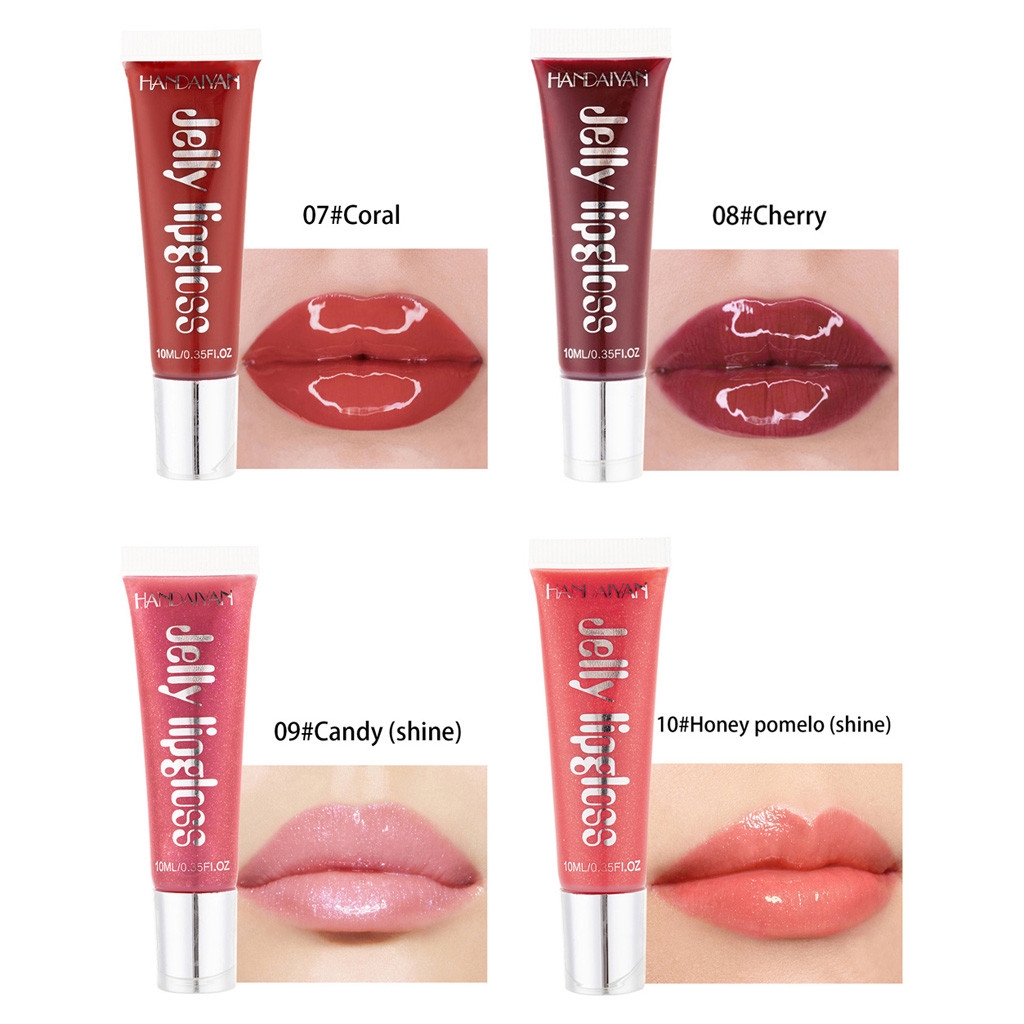 Son kem dạng thạch HANDAIYAN 10ml màu kẹo ngọt lung linh | BigBuy360 - bigbuy360.vn