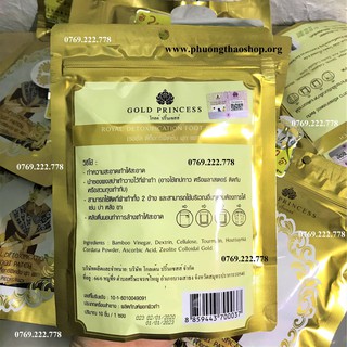 Miếng Dán Thải Độc Chân Thái Lan Gold Princess